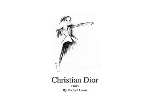 dior powerpoint presentation|christian Dior ppt.